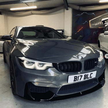 CT CARBON Splitter BMW M3 (F80) COUPE FULL GLOSS BLACK KIT