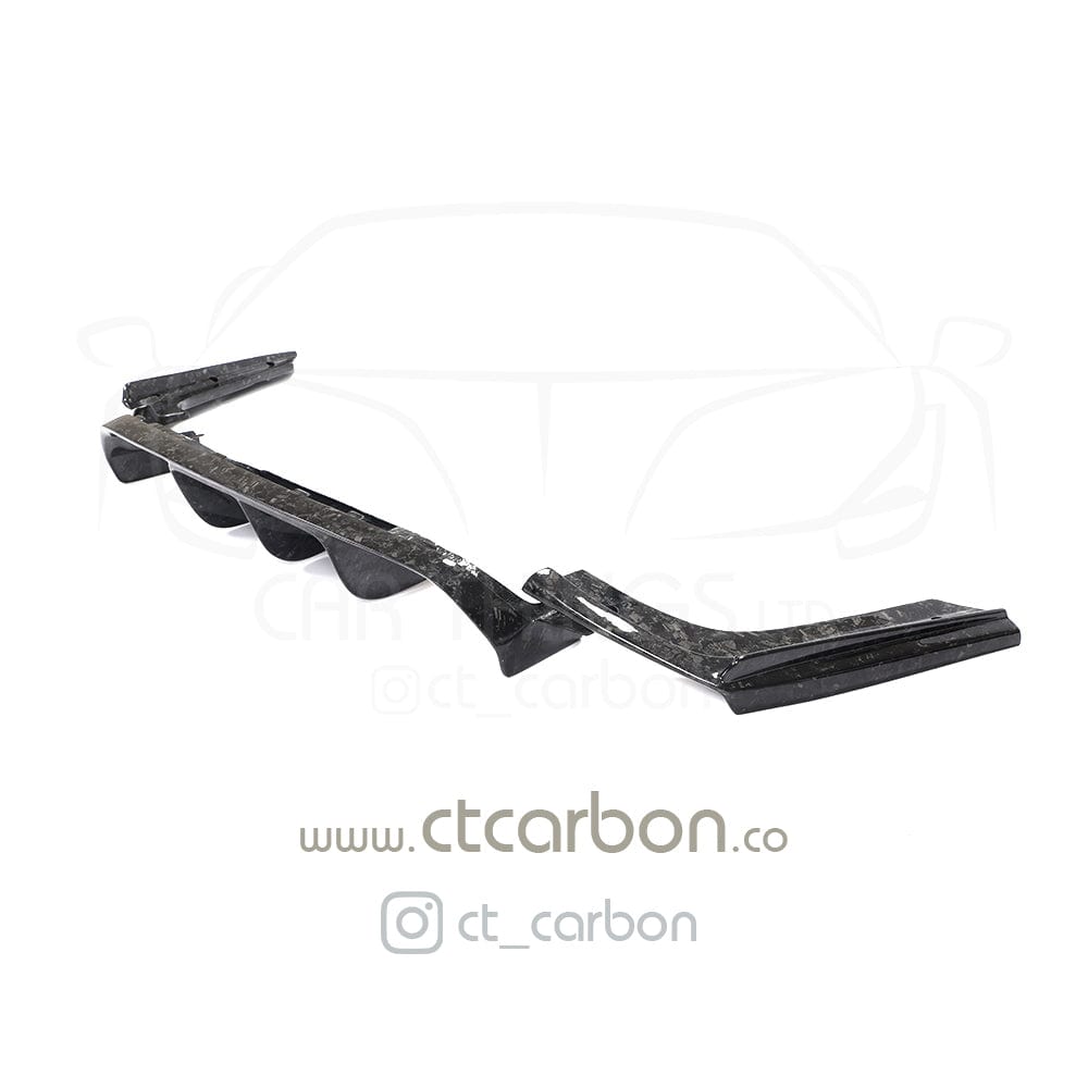 CT CARBON Splitter BMW M3 (F80) FULL FORGED CARBON FIBRE KIT - V STYLE