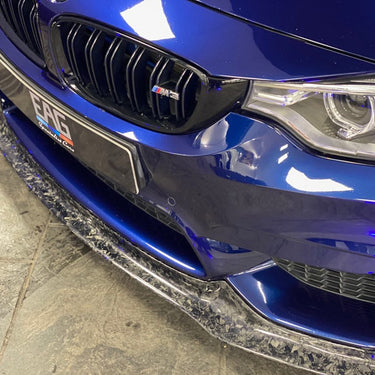 CT CARBON Splitter BMW M3 (F80) FULL FORGED CARBON FIBRE KIT - V STYLE