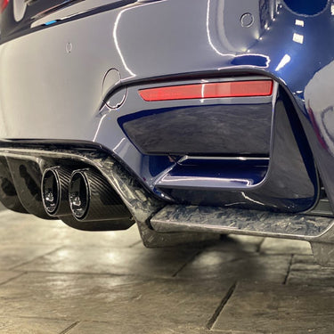 CT CARBON Splitter BMW M3 (F80) FULL FORGED CARBON FIBRE KIT - V STYLE