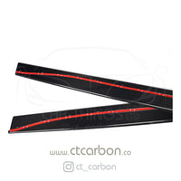 CT CARBON Splitter BMW M3 (F80) SALOON FULL CARBON FIBRE KIT - V STYLE