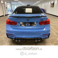 CT CARBON Splitter BMW M3 (F80) SALOON FULL CARBON FIBRE KIT - V STYLE