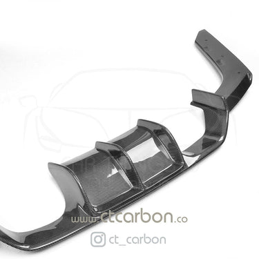 CT CARBON Splitter BMW M3 (F80) SALOON FULL CARBON FIBRE KIT - V STYLE