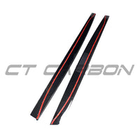 BMW M3/M4 F80/F82/F83 2014-2020 CARBON FIBRE SIDE SKIRTS - V1