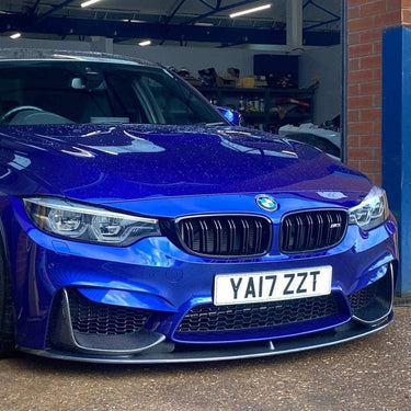 CT CARBON Splitter BMW M3 (F80) SALOON FULL CARBON FIBRE KIT - V1