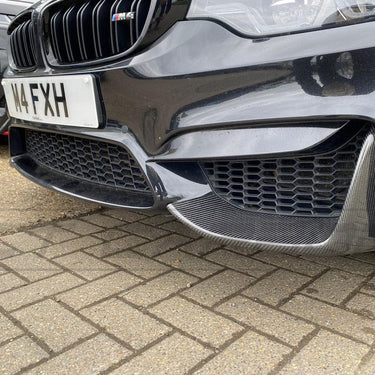 CT CARBON Splitter BMW M3/M4 (F80 F82 F83) CARBON CANARDS / SPLITTERS - MP STYLE