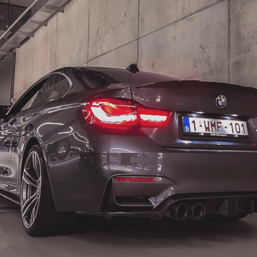 CT CARBON Splitter BMW M3/M4 (F80 F82 F83) CARBON FIBRE DIFFUSER - DTM LIGHT
