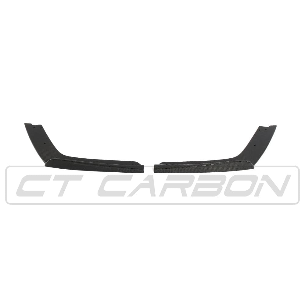 CT CARBON Splitter BMW M3/M4 (F80 F82 F83) CARBON FIBRE REAR BUMPER CORNERS