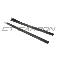 BMW M3/M4 (F80 F82 F83) 2014-2020 CARBON FIBRE SIDE SKIRTS - V2