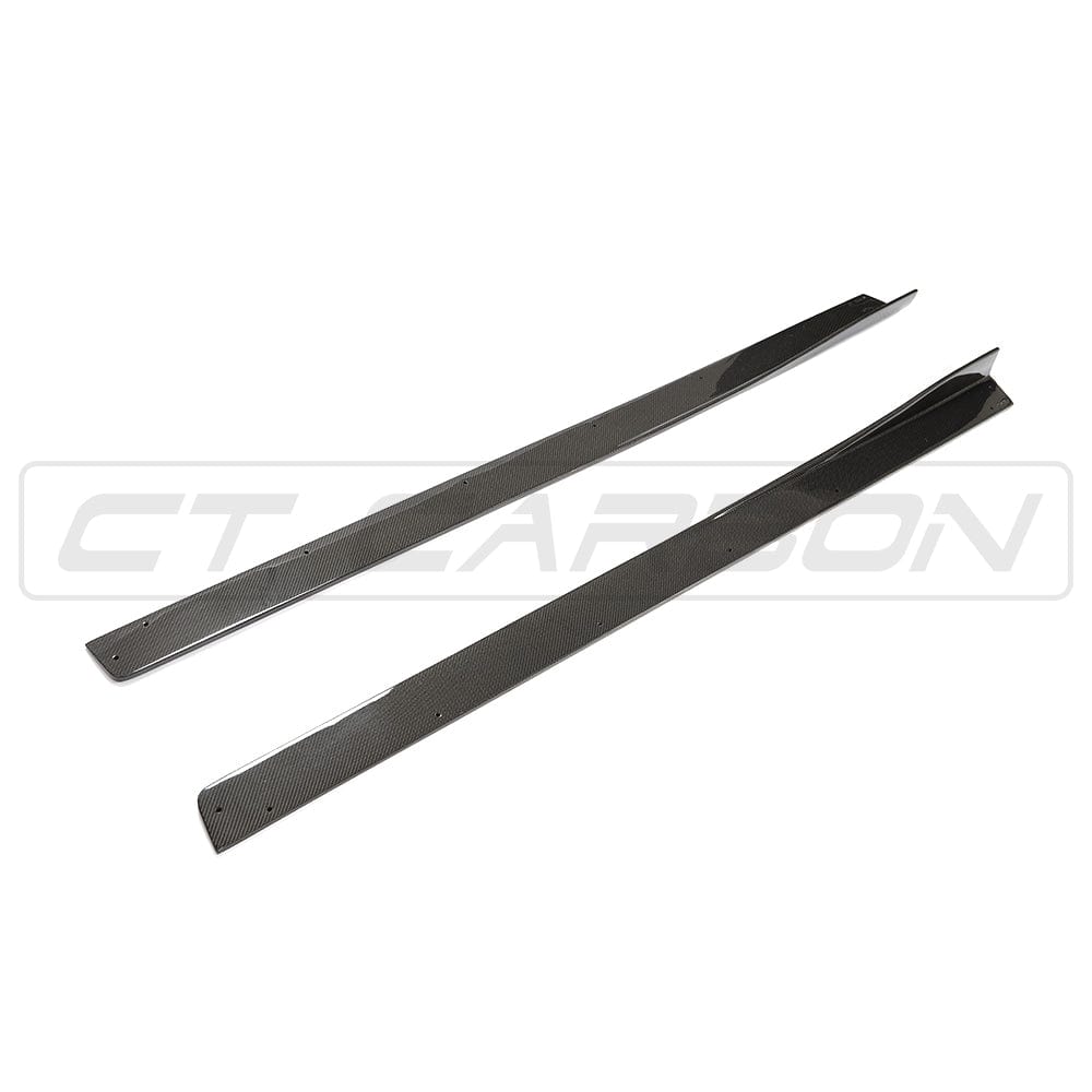 CT CARBON | MW M3/M4 (F80 F82 F83) CARBON FIBRE SIDE SKIRTS - 3D