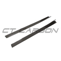 BMW M3/M4 (F80 F82 F83) 2014-2020 CARBON FIBRE SIDE SKIRTS - V2