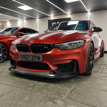 CT CARBON Splitter BMW M3/M4 (F80 F82 F83) CARBON FIBRE SPLITTER - GTS STYLE