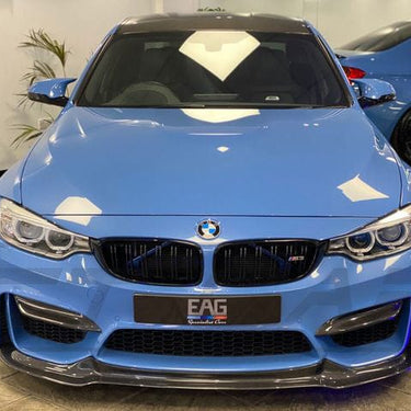 CT CARBON Splitter BMW M3/M4 (F80 F82 F83) CARBON FIBRE SPLITTER - V STYLE