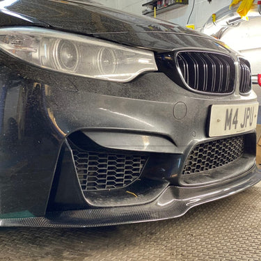 CT CARBON Splitter BMW M4 (F82) COUPE FULL CARBON FIBRE KIT - V STYLE