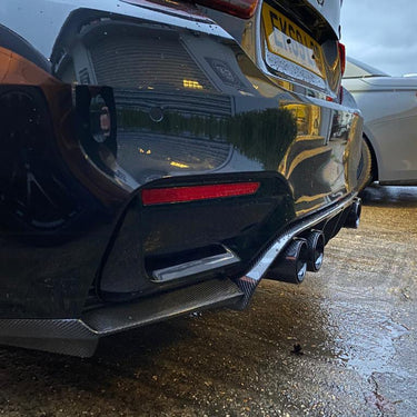 CT CARBON Splitter BMW M4 (F82) COUPE FULL CARBON FIBRE KIT - V STYLE