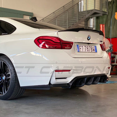 CT CARBON Splitter BMW M4 (F82) COUPE FULL CARBON FIBRE KIT - V STYLE