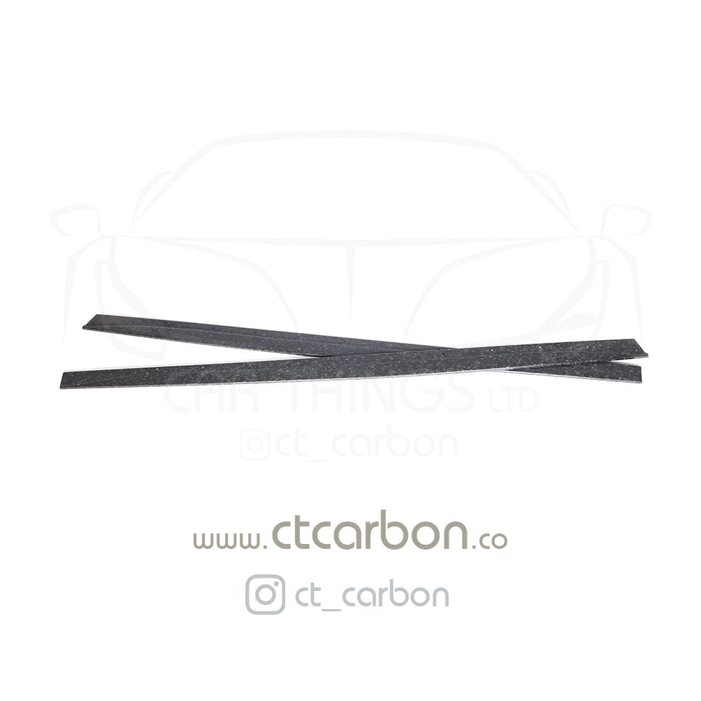 CT CARBON Splitter BMW M4 (F82) COUPE FULL FORGED CARBON FIBRE KIT - V STYLE