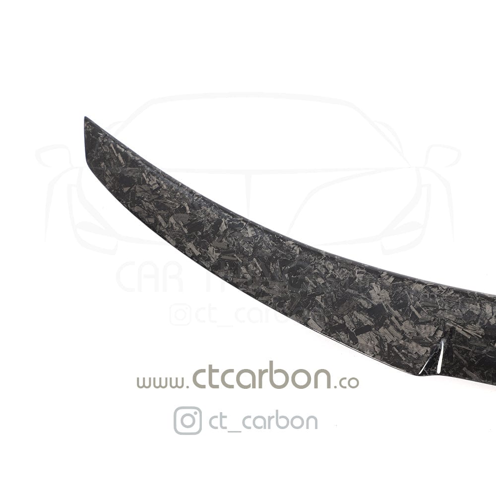 CT CARBON Splitter BMW M4 (F82) COUPE FULL FORGED CARBON FIBRE KIT - V STYLE