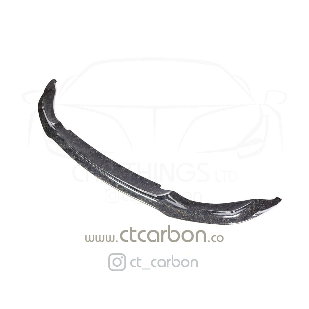 CT CARBON Splitter BMW M4 (F82) COUPE FULL FORGED CARBON FIBRE KIT - V STYLE