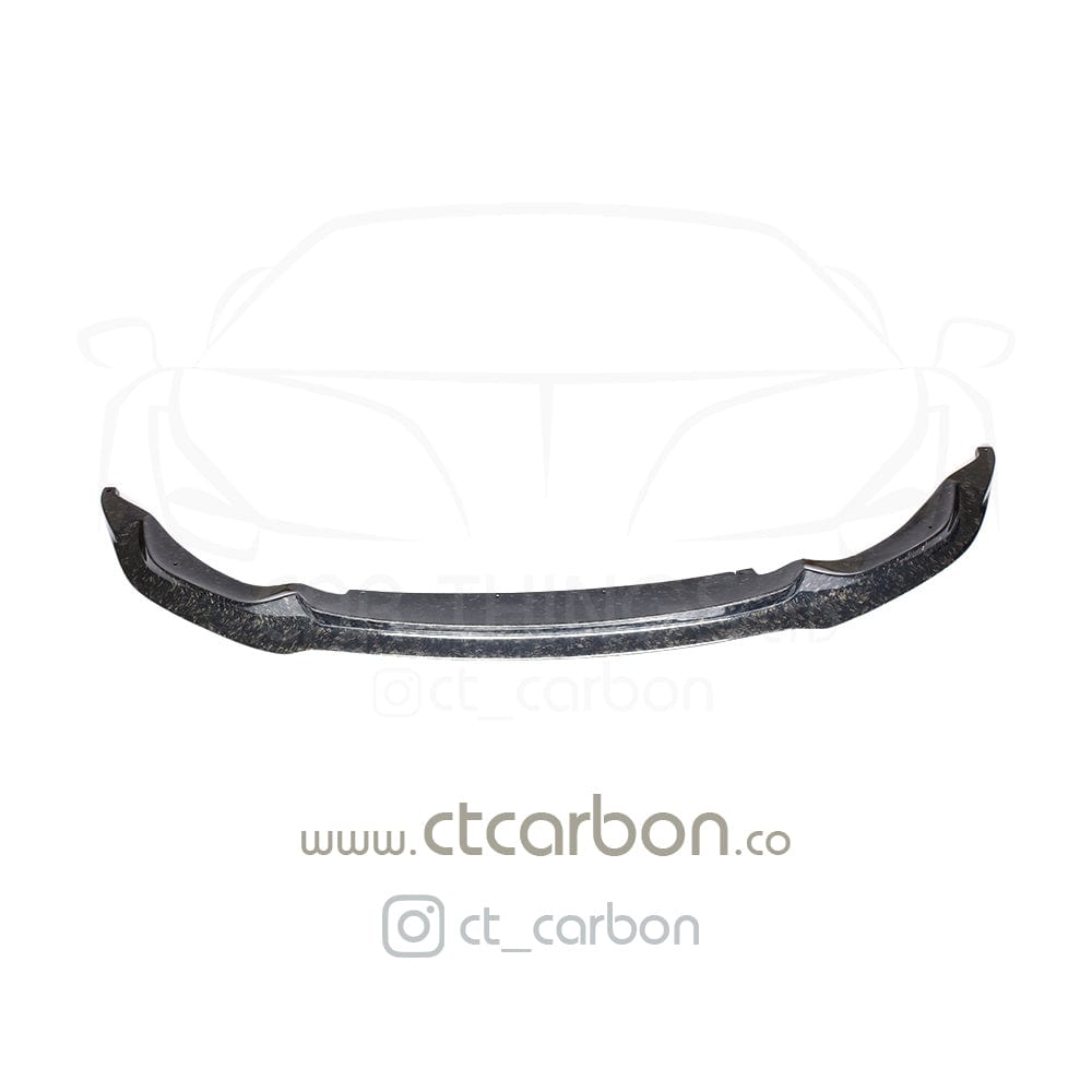 CT CARBON Splitter BMW M4 (F82) COUPE FULL FORGED CARBON FIBRE KIT - V STYLE