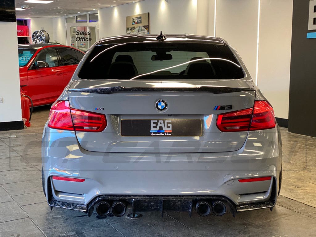 CT CARBON Splitter BMW M4 (F82) COUPE FULL FORGED CARBON FIBRE KIT - V STYLE