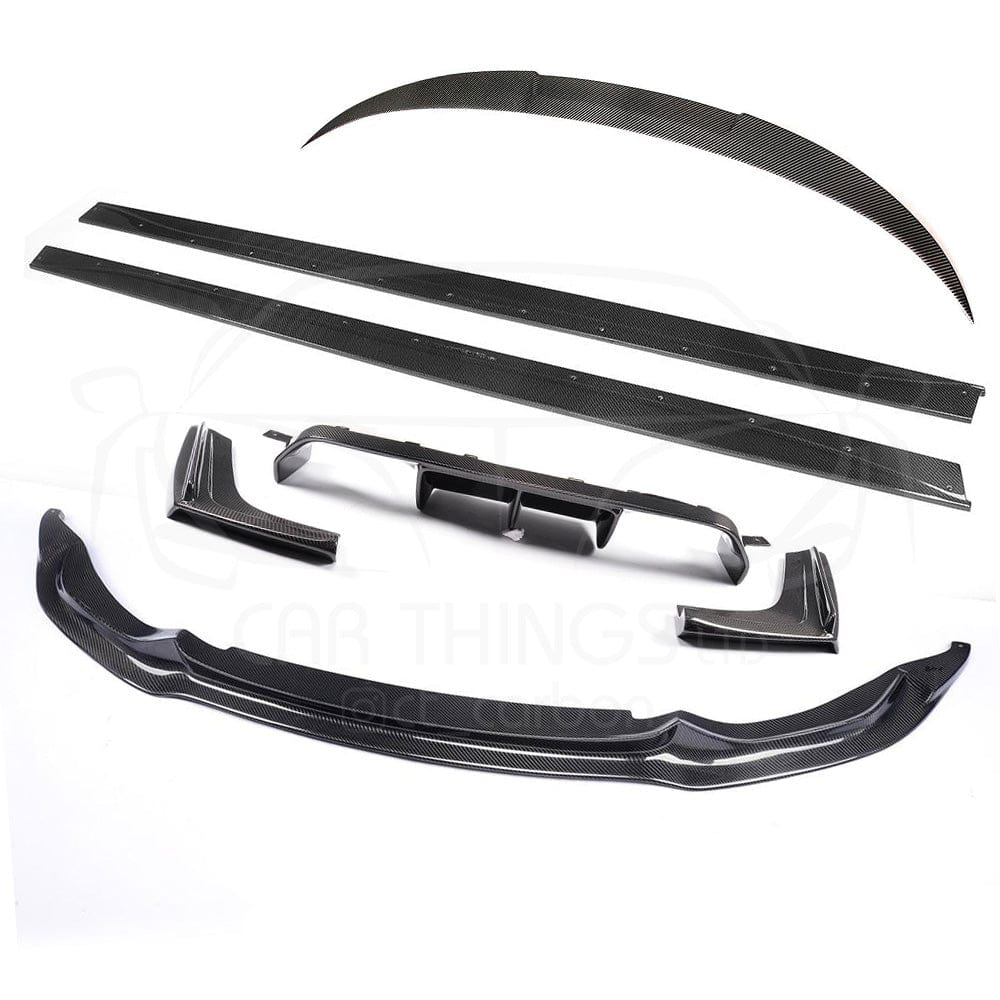 BMW M4 (F83) CONVERTIBLE FULL CARBON FIBRE KIT - V STYLE-Kit-CT CARBON-CT Carbon - High-quality carbon fiber and gloss black aerodynamic parts for premium sports and luxury vehicles.