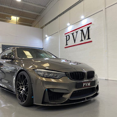 CT CARBON Splitter BMW M4 (F83) CONVERTIBLE FULL CARBON FIBRE KIT - V1