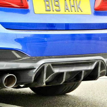 CT CARBON Splitter BMW M5 F90 CARBON FIBRE DIFFUSER - MP STYLE