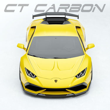 CT CARBON Splitter LAMBORGHINI HURACAN LP-610 CARBON FIBRE SPLITTER - CT DESIGN