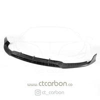 CT CARBON Splitter MERCEDES C63 W205 COUPE CARBON FIBRE SPLITTER - B-STYLE