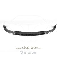 CT CARBON Splitter MERCEDES C63 W205 COUPE CARBON FIBRE SPLITTER - B-STYLE