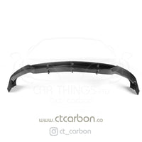 CT CARBON Splitter MERCEDES C63 W205 COUPE CARBON FIBRE SPLITTER - B-STYLE