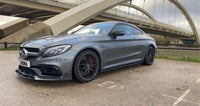 CT CARBON Splitter MERCEDES C63 W205 COUPE CARBON FIBRE SPLITTER - B-STYLE