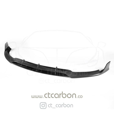 CT CARBON Splitter MERCEDES C63 W205 SALOON/ESTATE CARBON FIBRE SPLITTER - B-STYLE