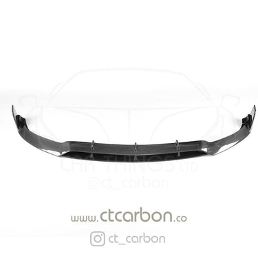 CT CARBON Splitter MERCEDES C63 W205 SALOON/ESTATE CARBON FIBRE SPLITTER - B-STYLE