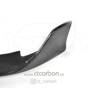 CT CARBON Splitter MERCEDES C63 W205 SALOON/ESTATE CARBON FIBRE SPLITTER - B-STYLE