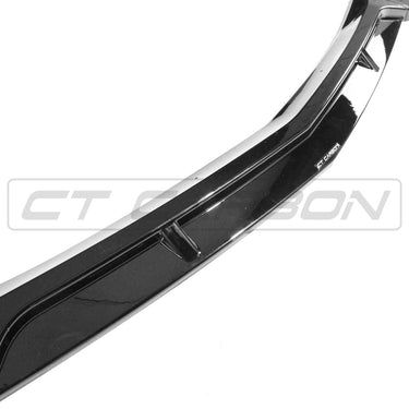 CT CARBON SPLITTER MERCEDES W204 2008-2014 SPORT C CLASS GLOSS BLACK SPLITTER