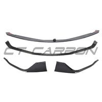 TOYOTA SUPRA 2019+ A90 CARBON FIBRE SPLITTER - V2