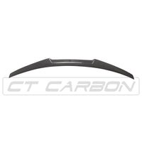 CT CARBON Spoiler AUDI A5 S5 B9 CARBON FIBRE SPOILER - V STYLE