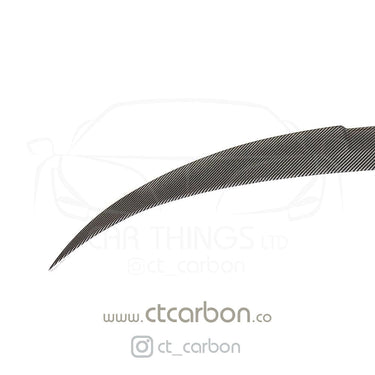 CT CARBON Spoiler BMW M4 F83 & F33 4 SERIES CARBON FIBRE SPOILER - V STYLE