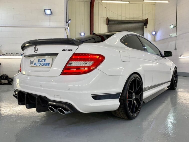 CT CARBON Spoiler MERCEDES C-CLASS C63 W204 2DR COUPE CARBON FIBRE SPOILER