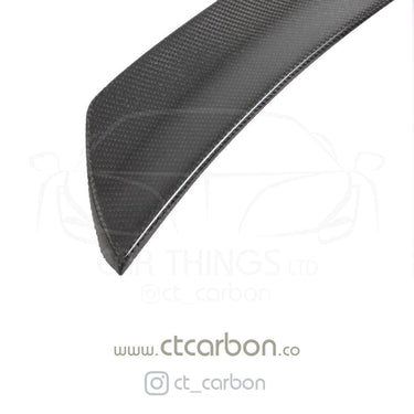 CT CARBON SPOILER MERCEDES C-CLASS C63 W204 4DR CARBON FIBRE SPOILER - DTM STYLE