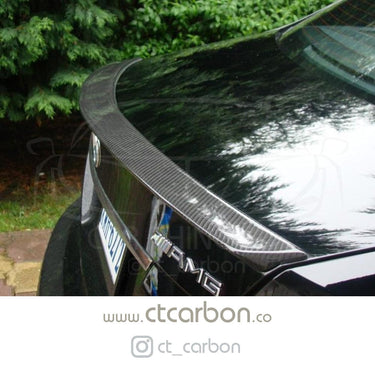 CT CARBON Spoiler MERCEDES C-CLASS C63 W204 4DR SALOON CARBON FIBRE SPOILER