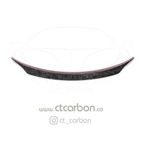 CT CARBON Spoiler MERCEDES C63/C63S W205 COUPE FORGED CARBON SPOILER - DUCKTAIL PS STYLE