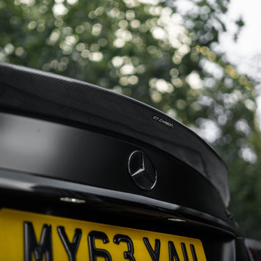 CT CARBON Spoiler MERCEDES C63/C63S W205 SALOON CARBON SPOILER - DUCKTAIL PS STYLE