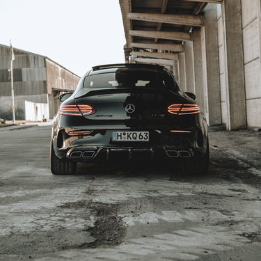 CT CARBON Spoiler MERCEDES C63 W205 SALOON FORGED CARBON FIBRE SPOILER  - PS STYLE