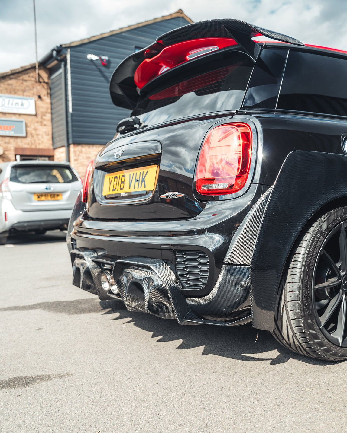 CT CARBON | MINI COOPER S F56 JCW SPORT PACK CARBON FIBRE SPOILER – CT ...