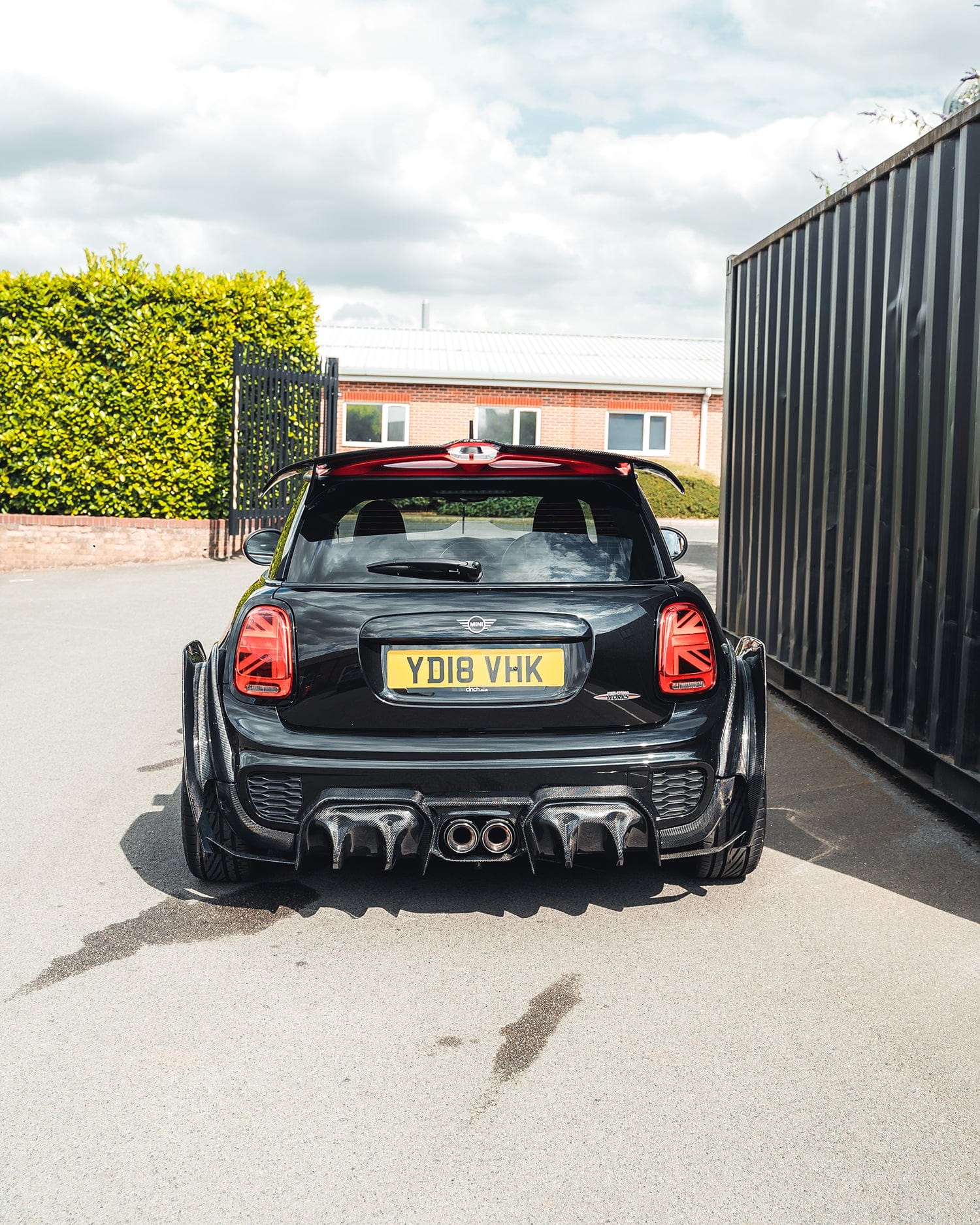 CT CARBON | MINI COOPER S F56 JCW SPORT PACK CARBON FIBRE SPOILER – CT ...