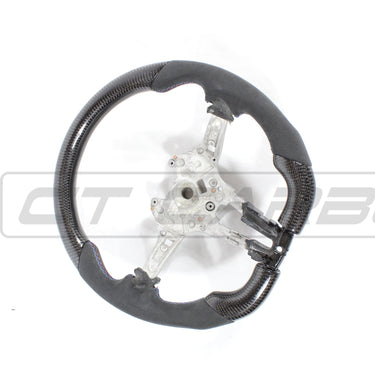 CT CARBON Steering Wheel BMW FXX CARBON FIBRE / ALCANTARA FLAT BOTTOM STEERING WHEEL