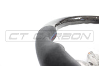 CT CARBON Steering Wheel BMW FXX CARBON FIBRE / ALCANTARA FLAT BOTTOM STEERING WHEEL